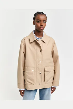 GANT Women Veste en sergé de coton (XS)