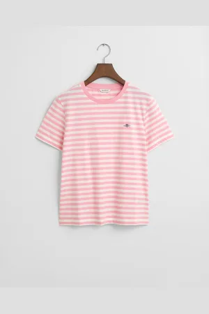 GANT Women T-shirt rayé Shield (XS)