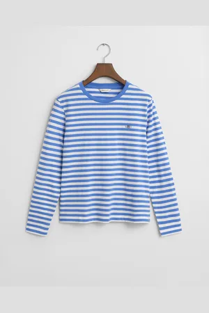 GANT Women T-shirt rayé à manches longues Shield (XS)