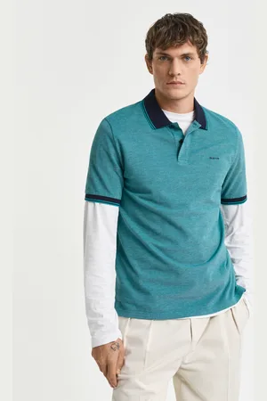GANT Men Polo en coton Oxford piqué quadricolore (S)
