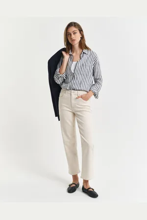 GANT Women Jean jambes droites écru (30)