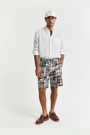 GANT Men Short coupe regular en patchwork (30)