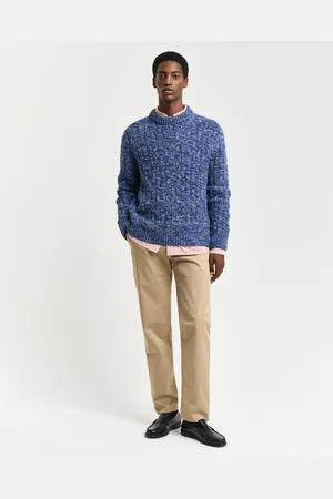 GANT Men Pantalon chino coupe regular en sergé (29/30)