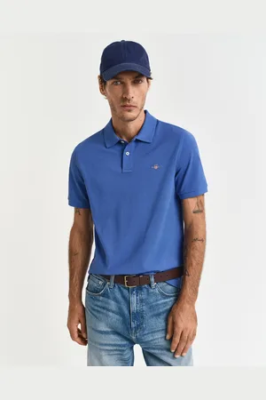 GANT Men Polo coupe regular en coton piqué Shield (S)