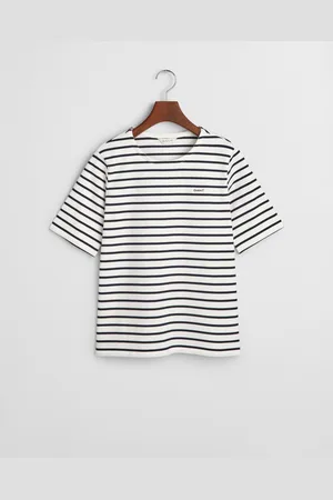 GANT Women T-shirt à rayures marinières (XS)