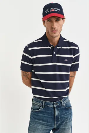 GANT Men Polo à rayures (S)