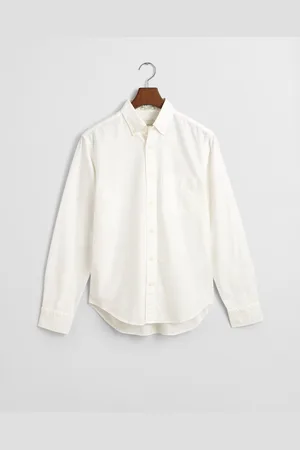 GANT Men Chemise regular fit en coton Oxford teinte en pièce Archive (S)