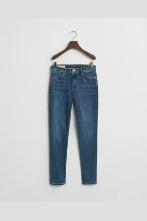 GANT Women Jean slim fit en stretch Indigo (XS)