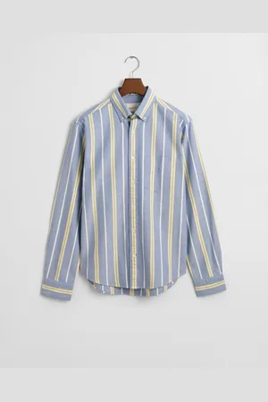 GANT Men Chemise regular fit en coton Oxford à rayures Archive (S)