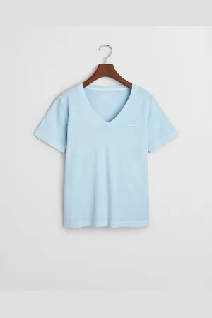 GANT Women T-shirt col V Sunfaded (XS)