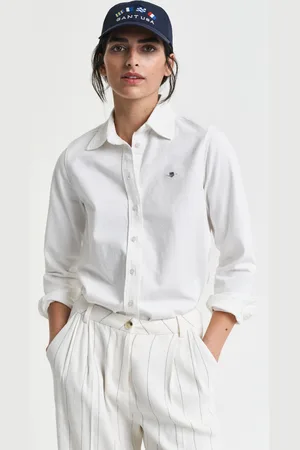 GANT Women Chemise regular fit en denim (34)