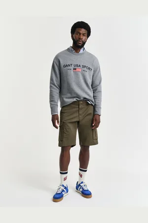 GANT Men Short cargo coupe décontractée en sergé (29)