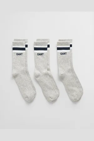 GANT Teens Lot de 3 paires de chaussettes de sport Ado (31-33)