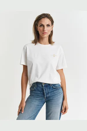 GANT Women T-shirt brodé Anchor (XS)