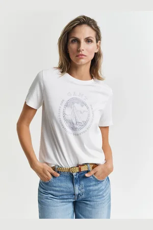GANT Women T-shirt Graphic (XS)