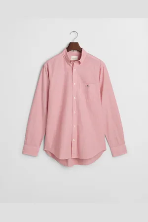 GANT Men Chemise coupe regular à rayures et à pois dobby (S)