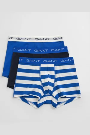 GANT Men Lot de 3 caleçons rayés (M)