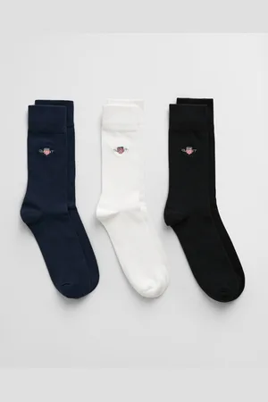 GANT Men Lot de 3 paires de chaussettes Shield (40-42)