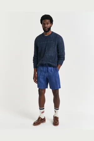 GANT Men Short de vacances coupe décontractée en lin (30)