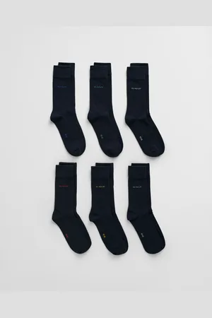 GANT Men Lot de 6 paires de chaussettes douces en coton (40-42)