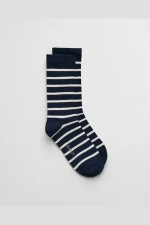 GANT Women Chaussettes côtelées à rayures marinières (36-38)