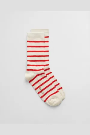 GANT Women Chaussettes côtelées à rayures marinières (36-38)