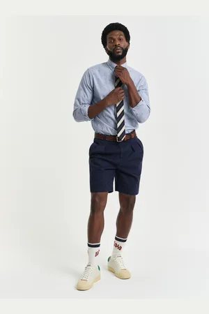 GANT Men Short chino coupe décontractée en sergé de coton (46)