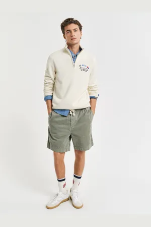GANT Men Short coupe regular avec cordon de serrage Sunfaded (S)