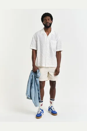 GANT Men Short coupe regular avec cordon de serrage Sunfaded (S)