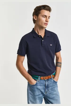 GANT Men Polo coupe slim en coton piqué Shield (S)