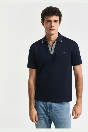 GANT Men Polo avec liseré contrastant (S)