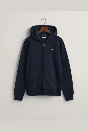 GANT Teens Sweat à capuche zippé Shield Ado (134/140)