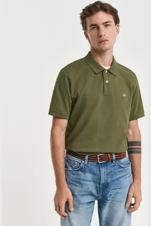 GANT Men Polo coupe regular en coton piqué Shield (S)