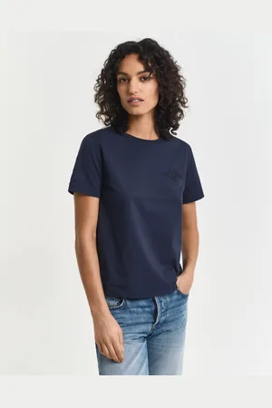 GANT Women T-shirt Shield ton sur ton (XS)