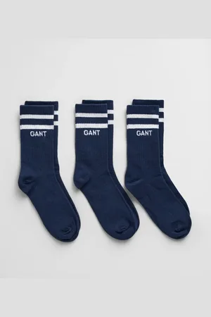 GANT Teens Lot de 3 paires de chaussettes de sport Ado (31-33)
