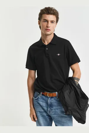 GANT Men Polo coupe regular en coton piqué Shield (XS)