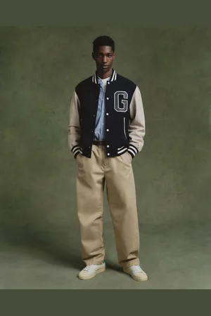 GANT Men Pantalon chino coupe décontractée en sergé de coton (31/32)