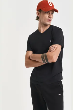 GANT Men T-shirt col V coupe slim Shield (S)