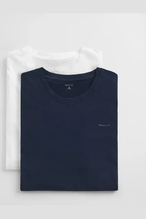 GANT Men Lot de 2 t-shirts col rond (S)