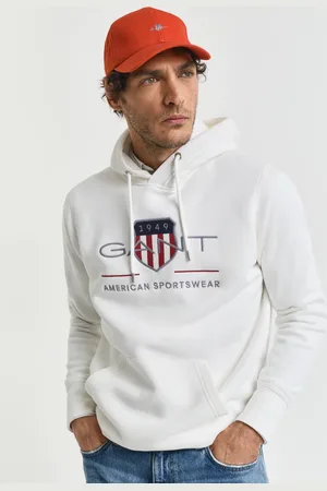 GANT Men Sweat à capuche Archive Shield (S)