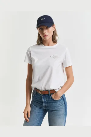 GANT Women T-shirt Shield ton sur ton (XS)