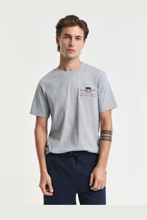 GANT Men T-shirt brodé Archive Shield (M)