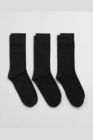 GANT Men Lot de 3 paires de chaussettes douces en coton (40-42)