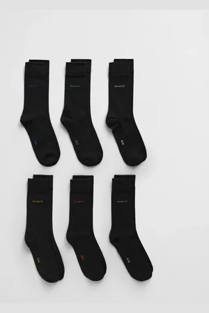 GANT Men Lot de 6 paires de chaussettes douces en coton (40-42)