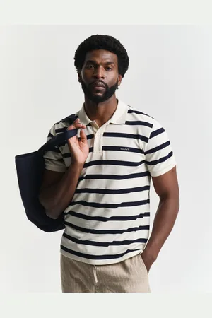 GANT Men Polo à rayures (S)
