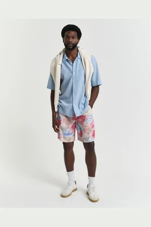 GANT Men Short coupe décontractée à imprimé Resort (S)