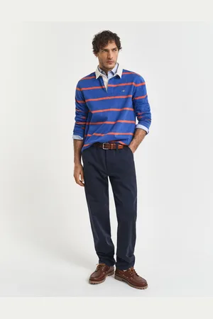 GANT Men Pantalon chino coupe regular en sergé (29/30)