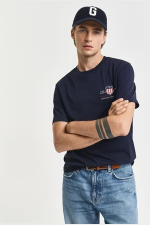 GANT Men T-shirt brodé Archive Shield (XS)