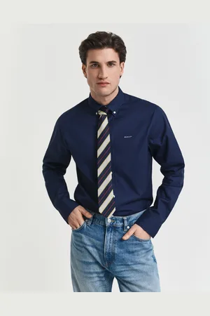 GANT Men Chemise coupe regular en coton Oxford Pinpoint (S)