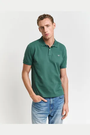 GANT Men Polo coupe regular en coton piqué Shield (S)